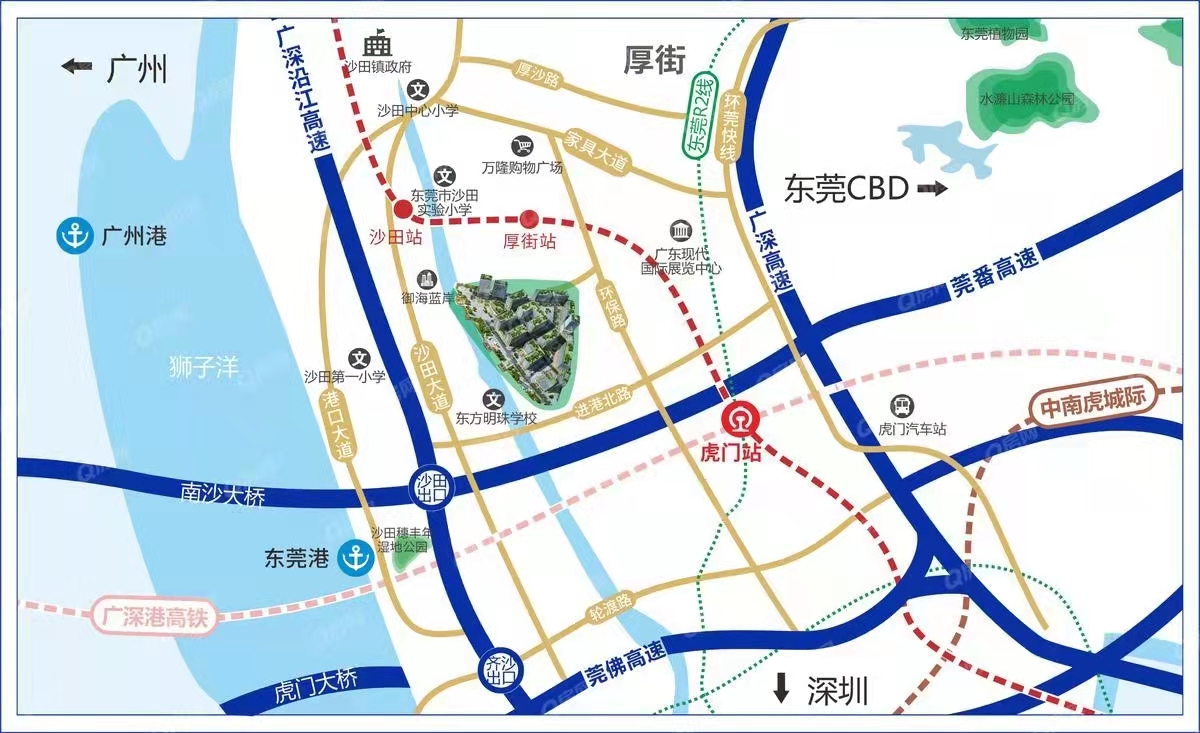 信鴻灣區(qū)智谷均價(jià)-7500元/平