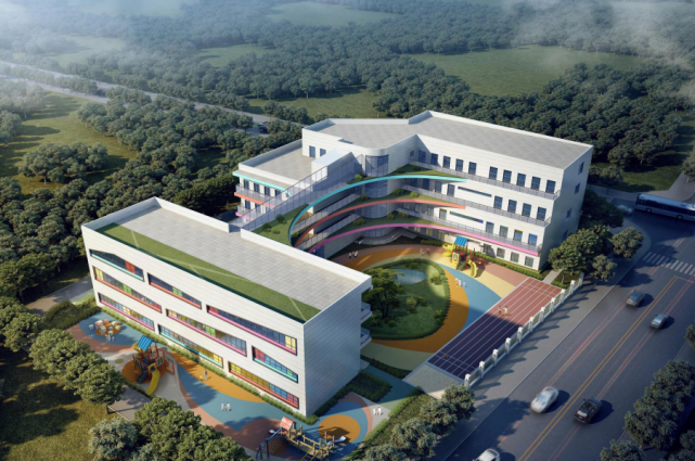 項目南側(cè)的昆明學院則是一大亮點