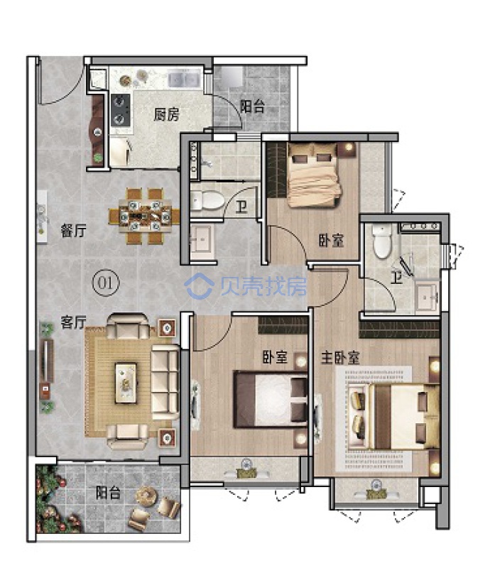 在學(xué)位來看無疑富頤華庭更有優(yōu)勢(shì)