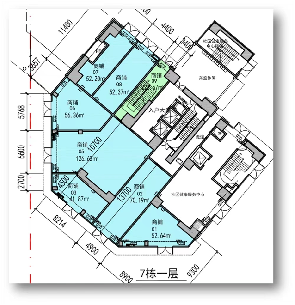 萬(wàn)悅山金街商鋪